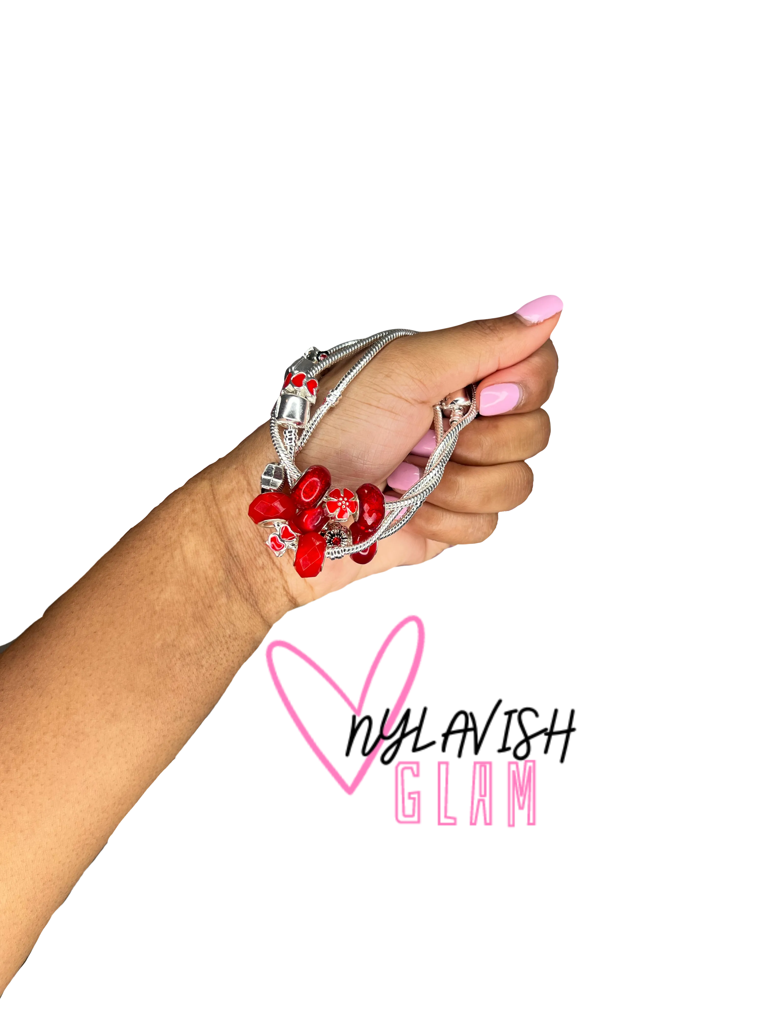 Red Charm Bracelets
