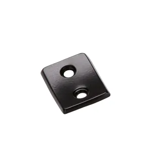 Replacement Lever Backplate - Matte Black