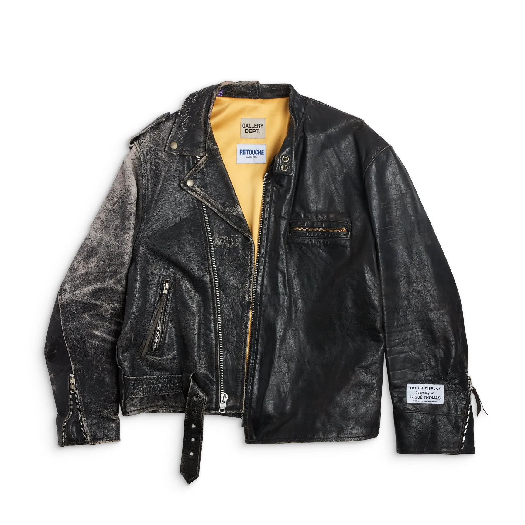 RETOUCHE BURTON MOTORCYCLE JACKET