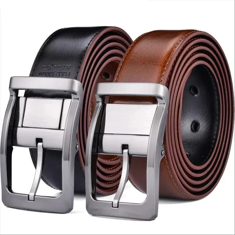 Reversible Genuine Leather Belt