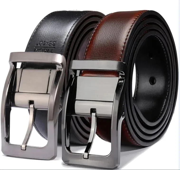 Reversible Genuine Leather Belt