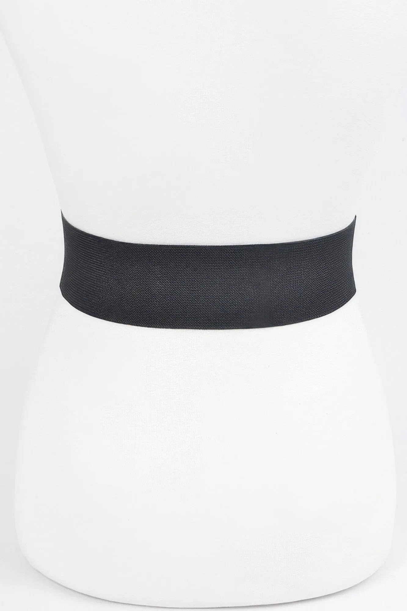 Rhinestone Ribbon Elastic Belt