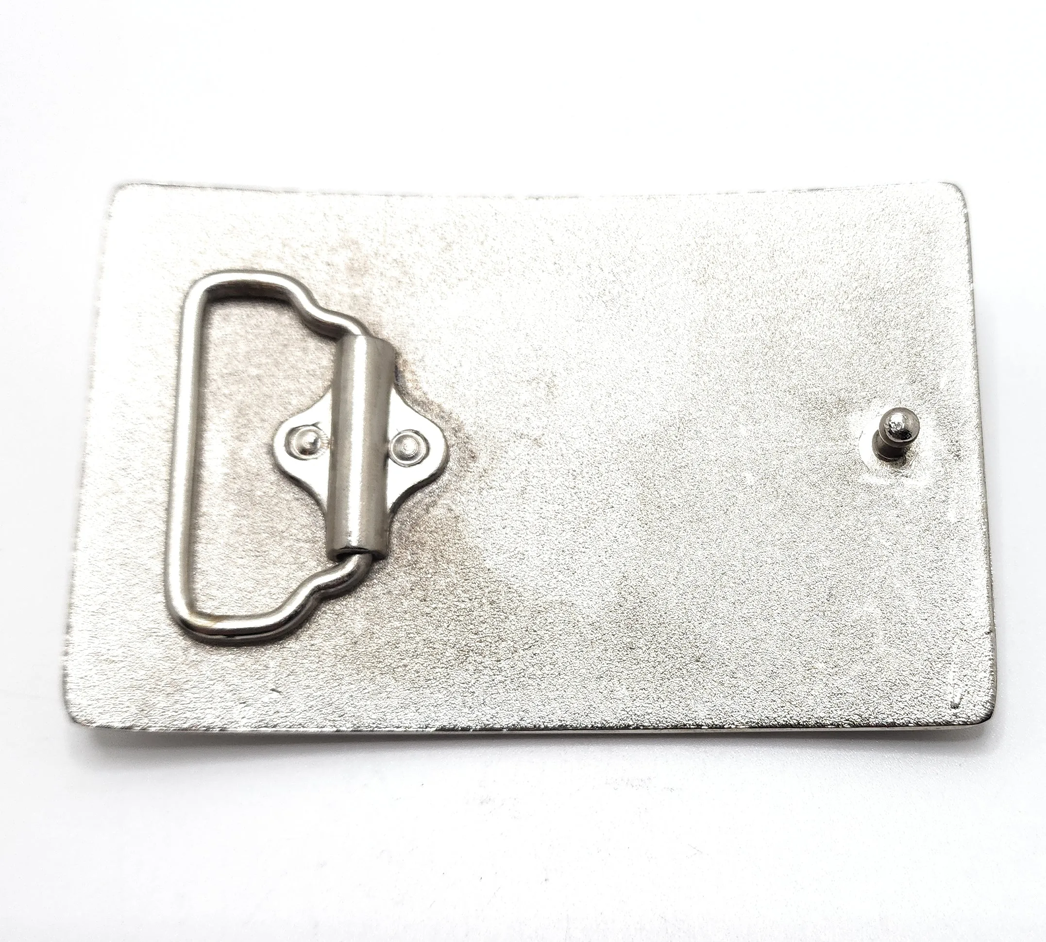 Rhinestoned King of Spades Belt Buckle