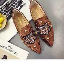 Rivet flat Shoes women Fashion Casual lazy Loafers