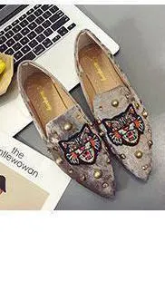 Rivet flat Shoes women Fashion Casual lazy Loafers