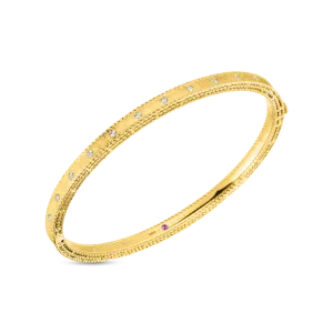 Roberto Coin 18k Yellow Gold Princess Bangle
