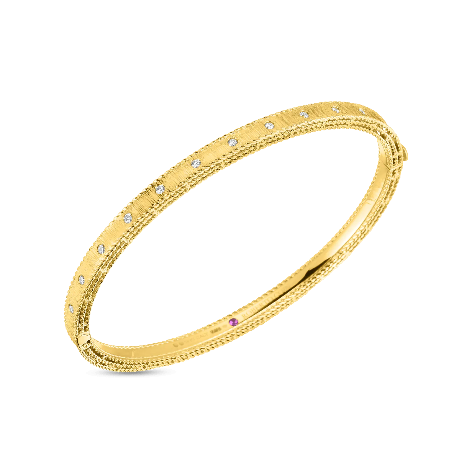 Roberto Coin 18k Yellow Gold Princess Bangle