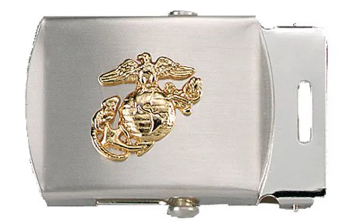 Rothco Web Belt Buckles With USMC Emblem
