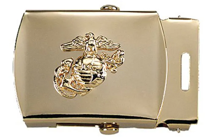 Rothco Web Belt Buckles With USMC Emblem