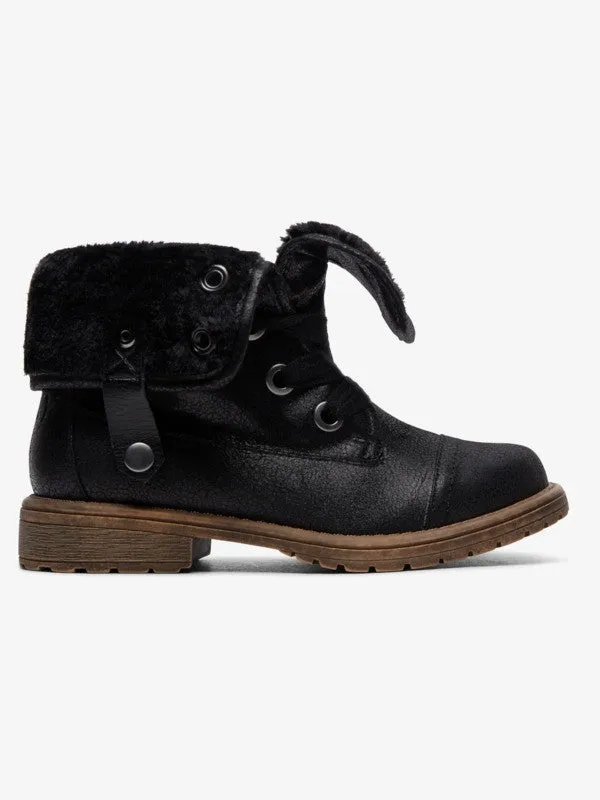 Roxy Girl's Bruna Lace-Up Boots