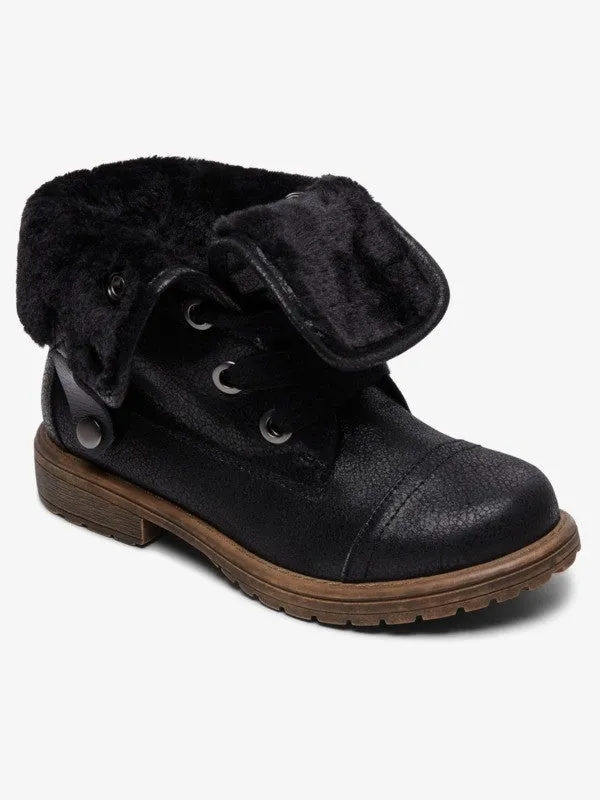 Roxy Girl's Bruna Lace-Up Boots
