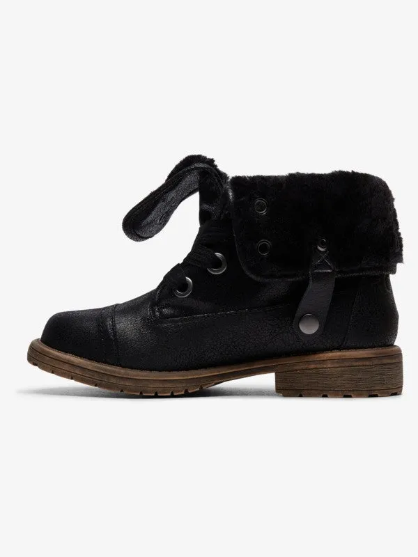 Roxy Girl's Bruna Lace-Up Boots