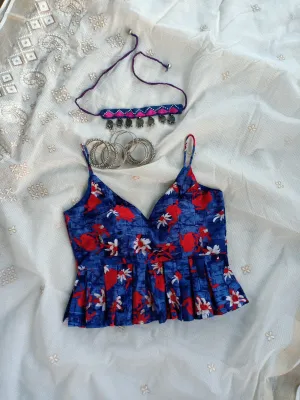 Ruby Blouse - Indigo