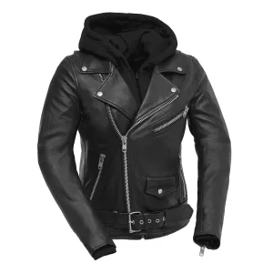 Ryman - Women's Motorcycle Leather Jacket - Extreme Biker Leather