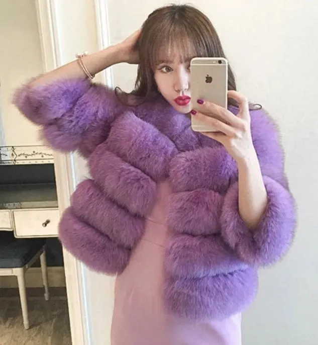 S-5XL Mink Coats Autumn Winter Fluffy Black Faux Fur Coat Women Elegant Thick Warm Faux Fur Jackets for Women Tops Jacket Teddy