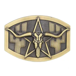 Saguaro Cactus Longhorn Buckle