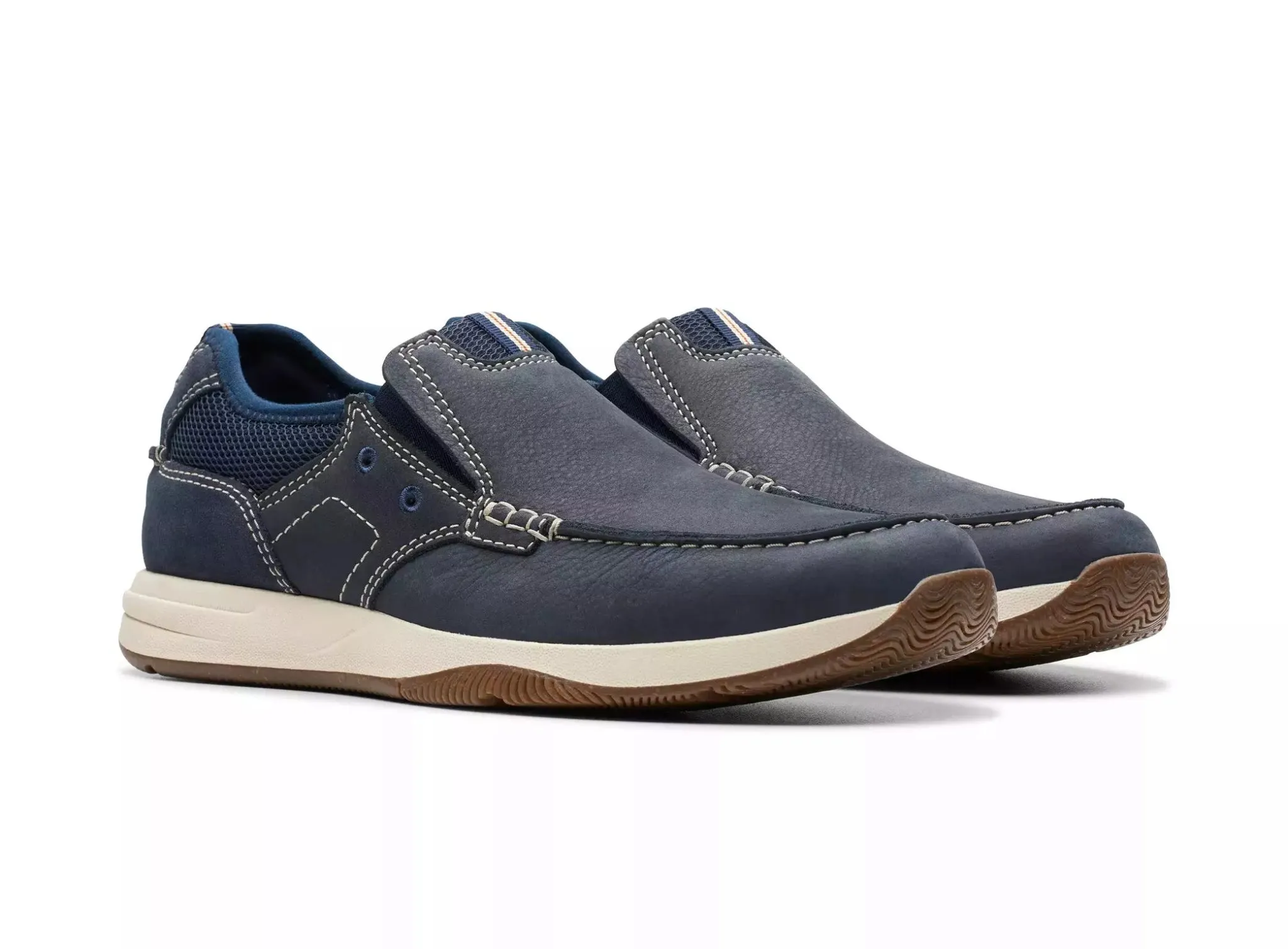 'Sailview Step' men's lace-up shoe - Blue
