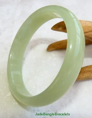 Sale-"Classic" Chinese Jade Bangle Bracelet 53mm (JBB3306)