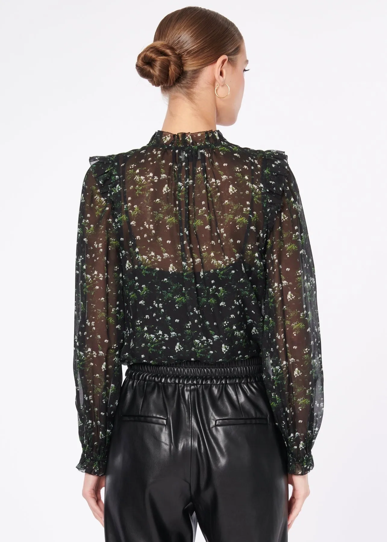 Sandy Blouse (Winter Floral)