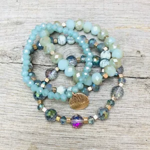 Sarah Beaded Bracelet Stack