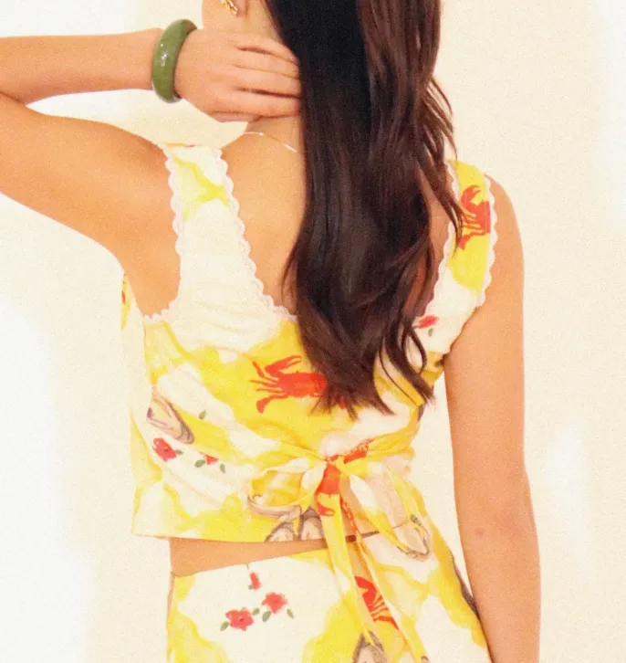 Seaside Charm Crop Top