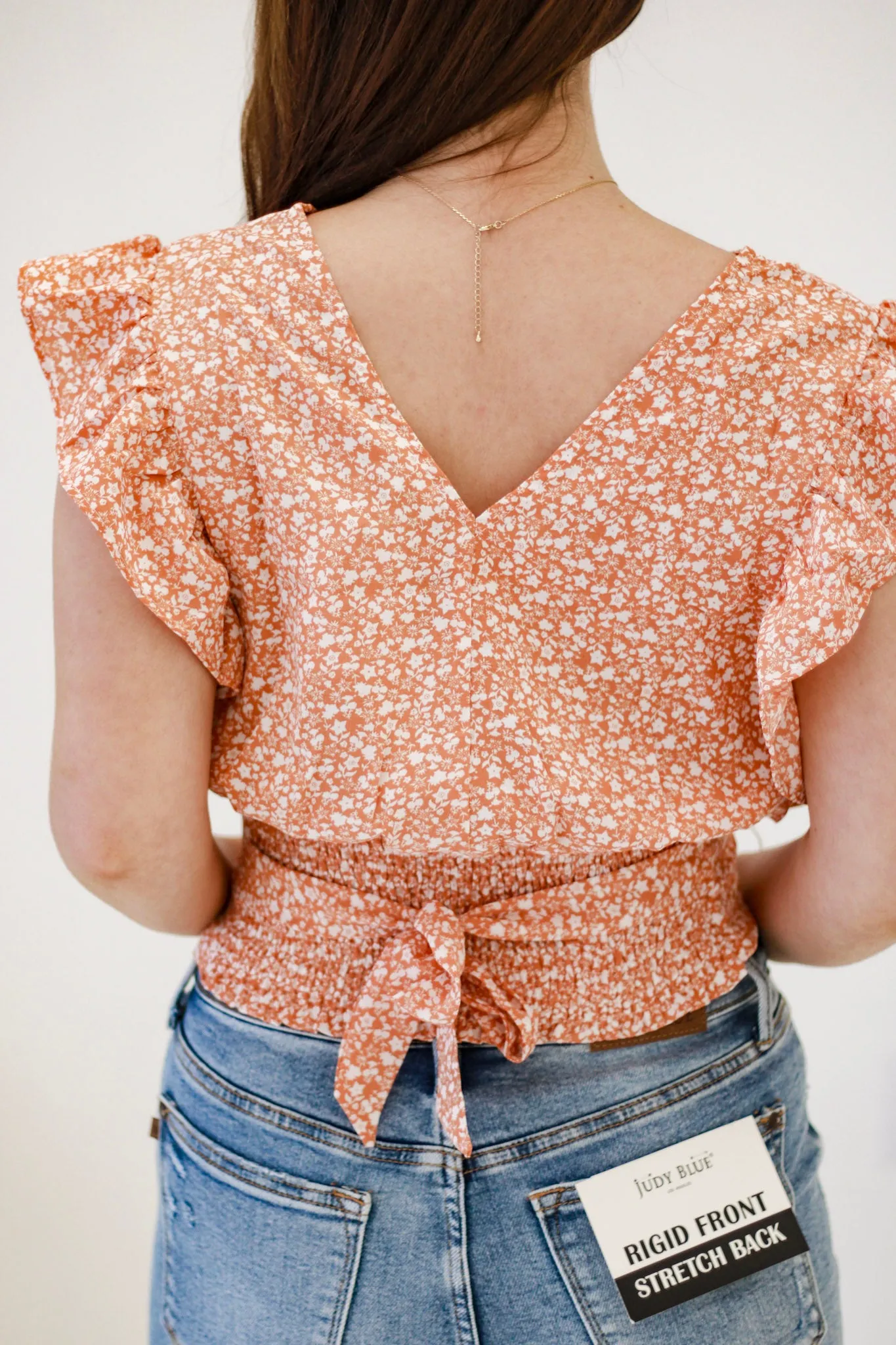 Seaside Floral Crop Top