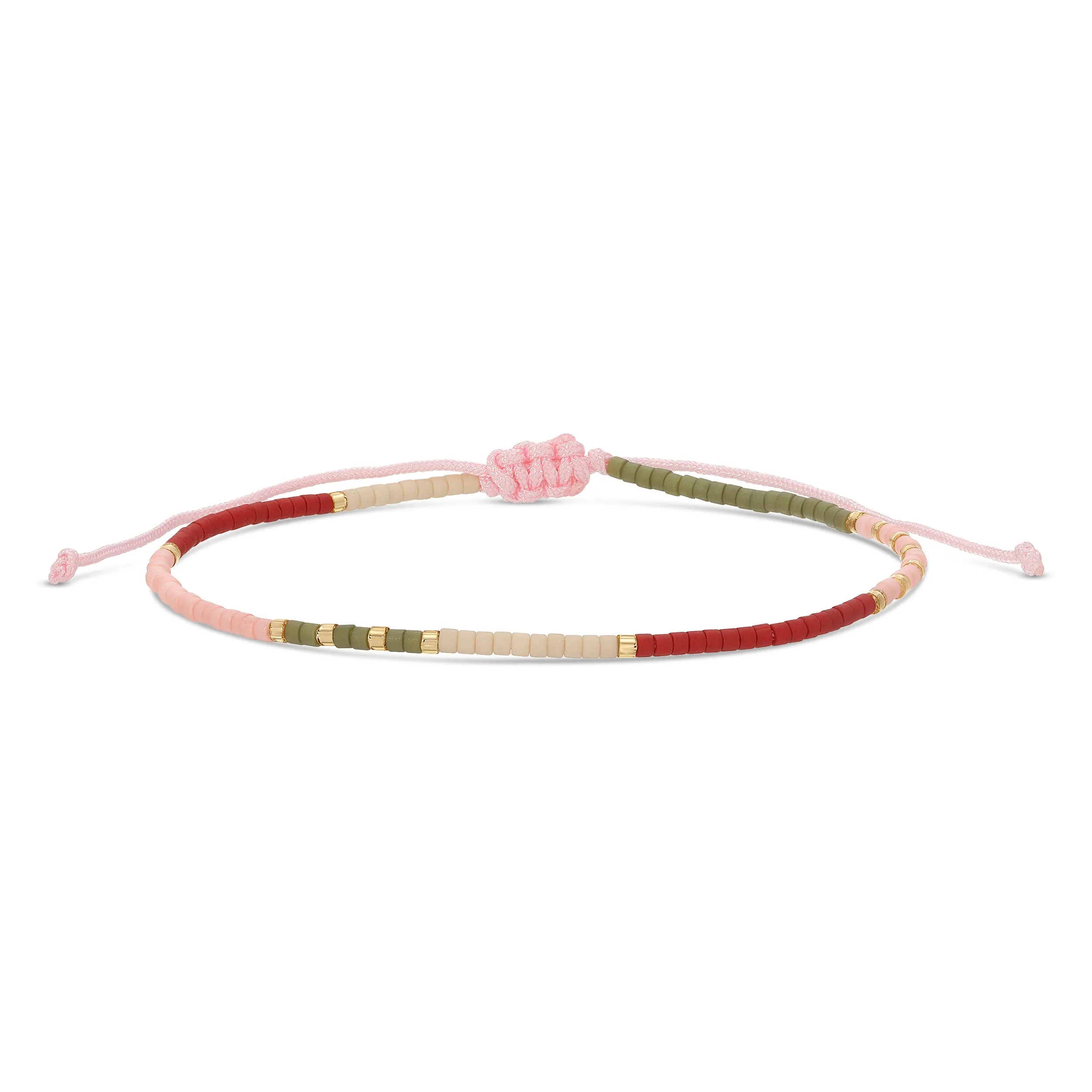 Set/12 Miyuki Delica Adjustable Bracelets