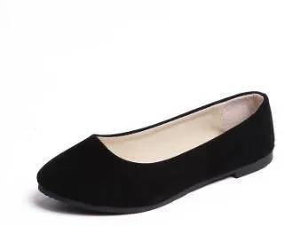 Simple Soft Girl Sweet Round Toe Shoes Flat Bottom Schoolgirl Office Lady Drive Car White Shoes