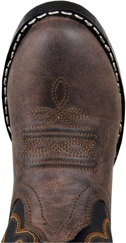 Smoky Mountain Boots 1575C Monterey Black/Brown Western Childrens Boots