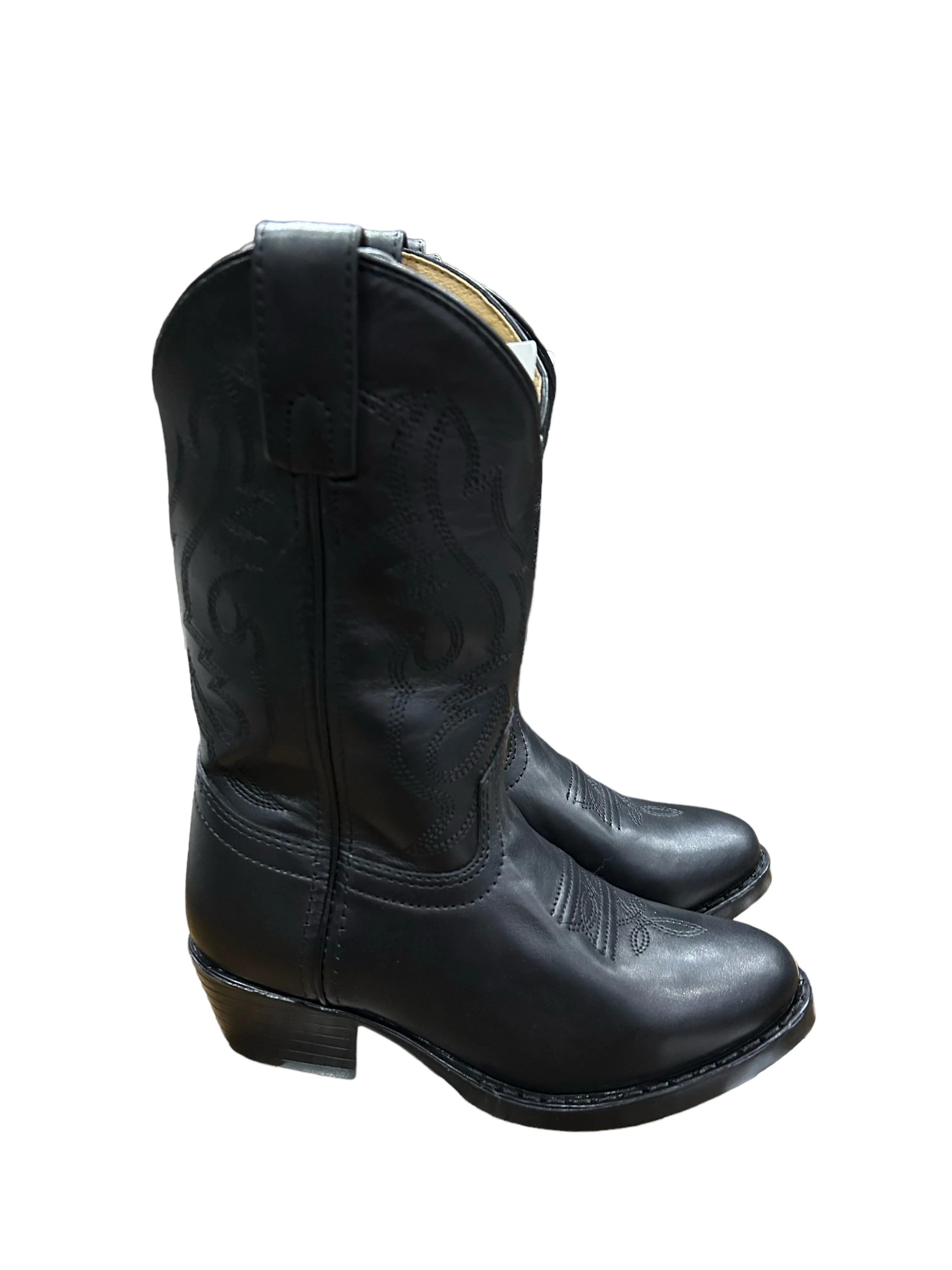 Smoky Mountain Boots 3032C Denver Black Western Kids Boots