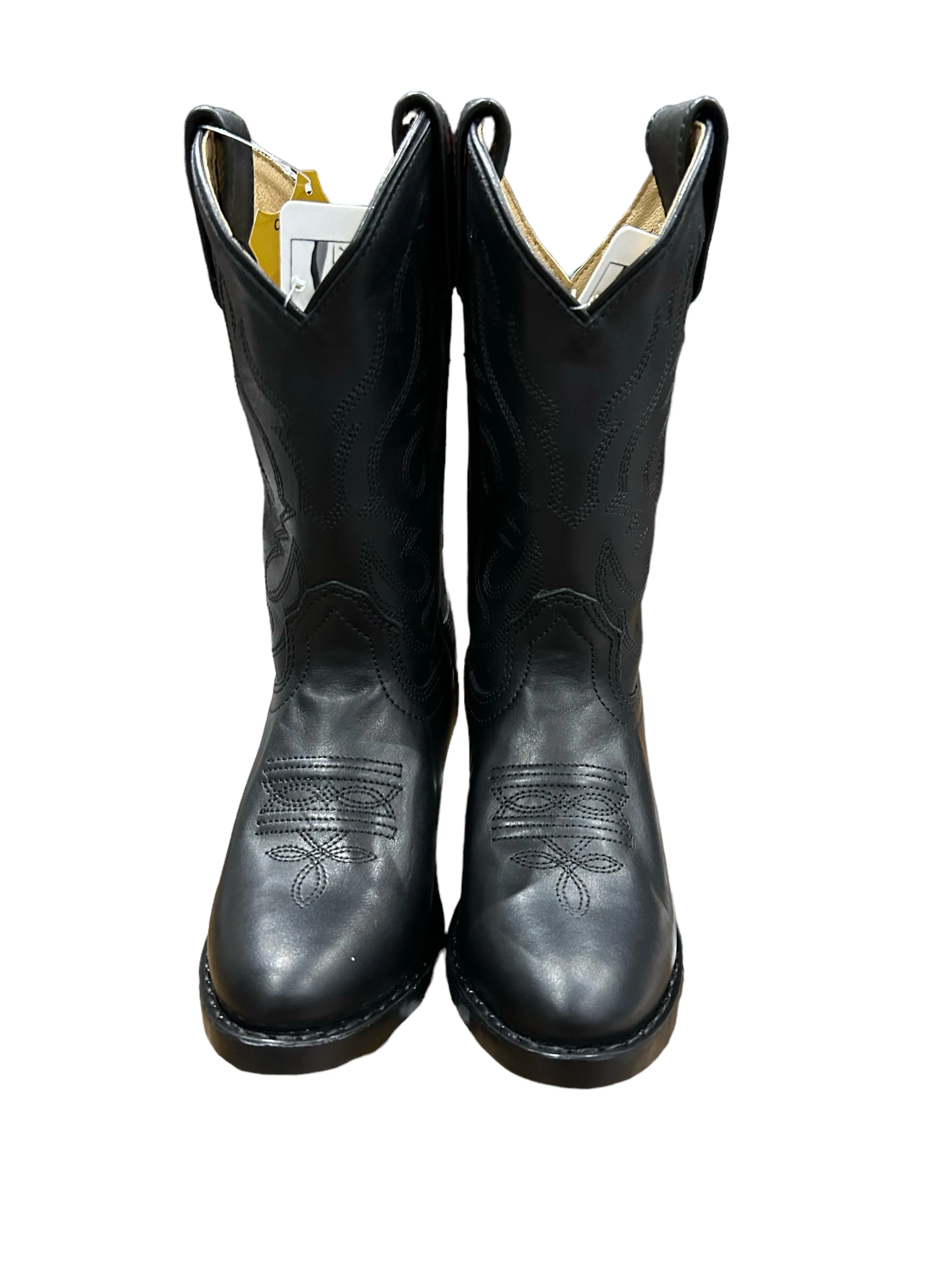 Smoky Mountain Boots 3032C Denver Black Western Kids Boots