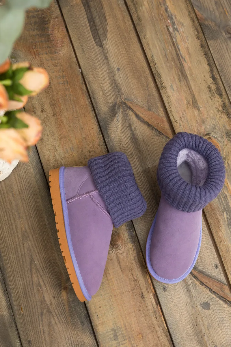 Sock-Lined Mini Boots