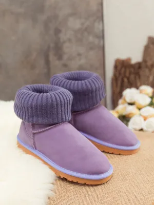 Sock-Lined Mini Boots