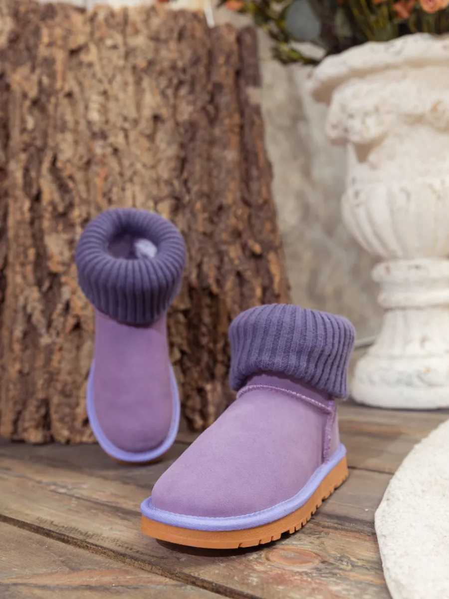 Sock-Lined Mini Boots