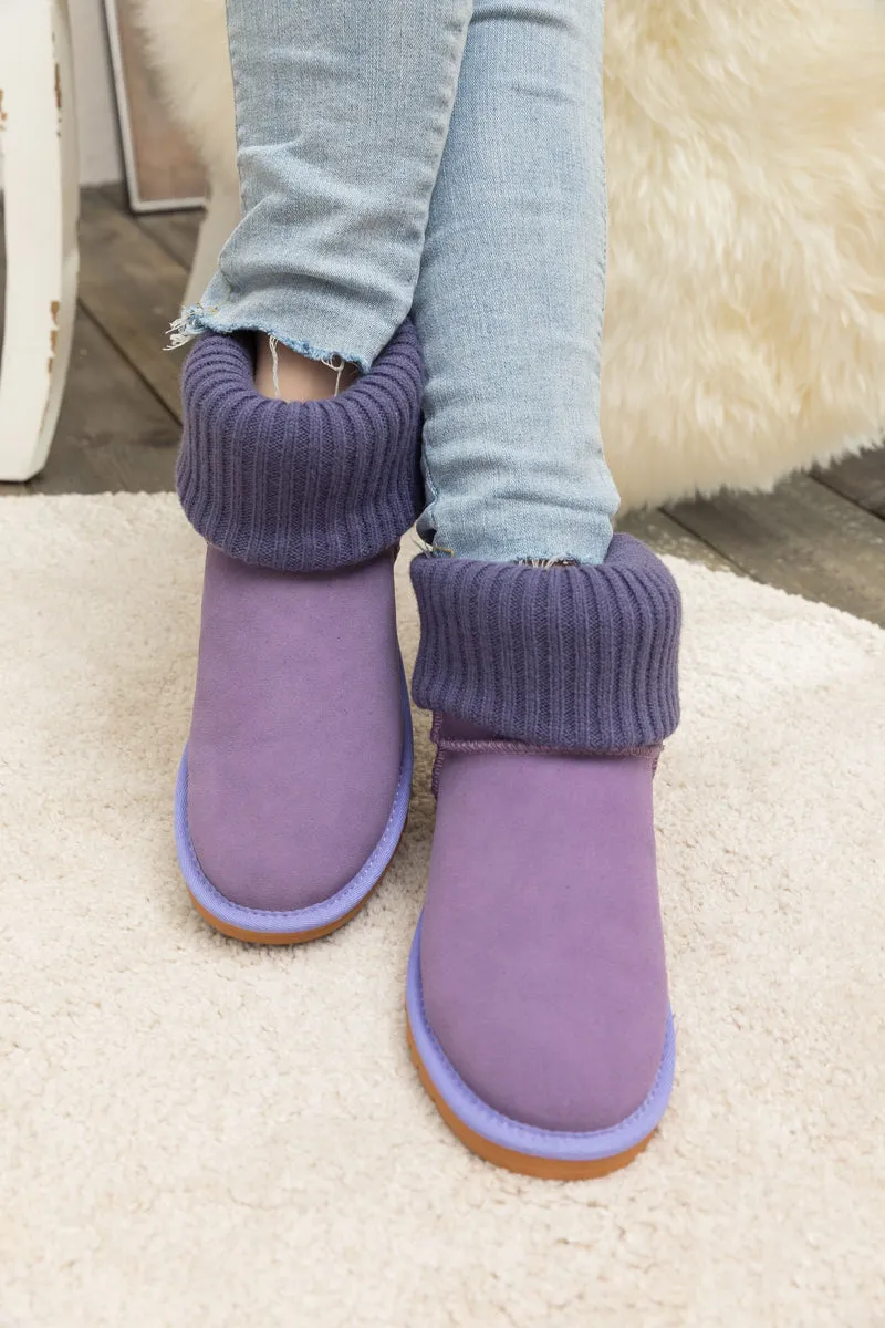 Sock-Lined Mini Boots