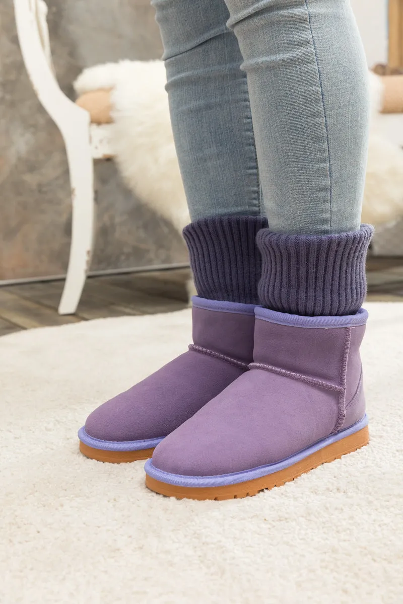 Sock-Lined Mini Boots