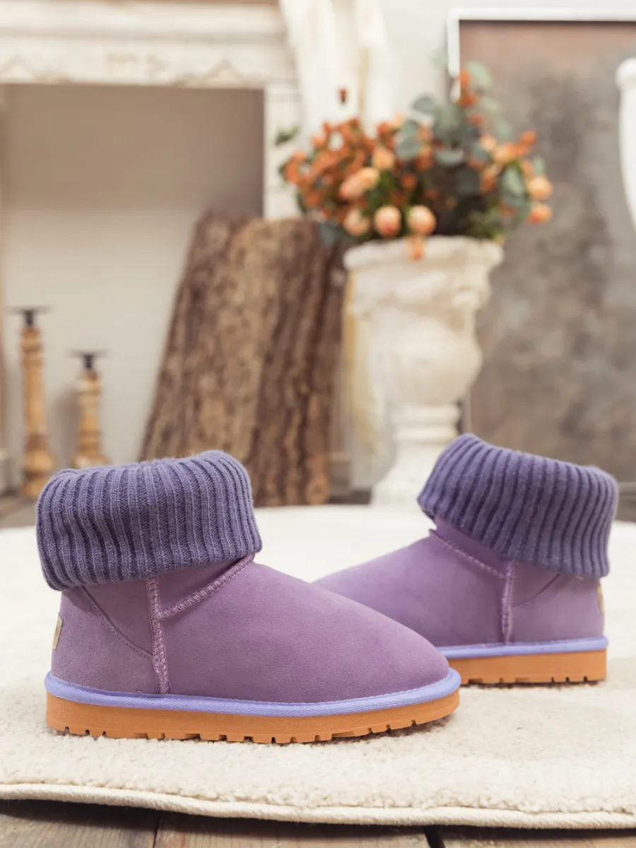 Sock-Lined Mini Boots
