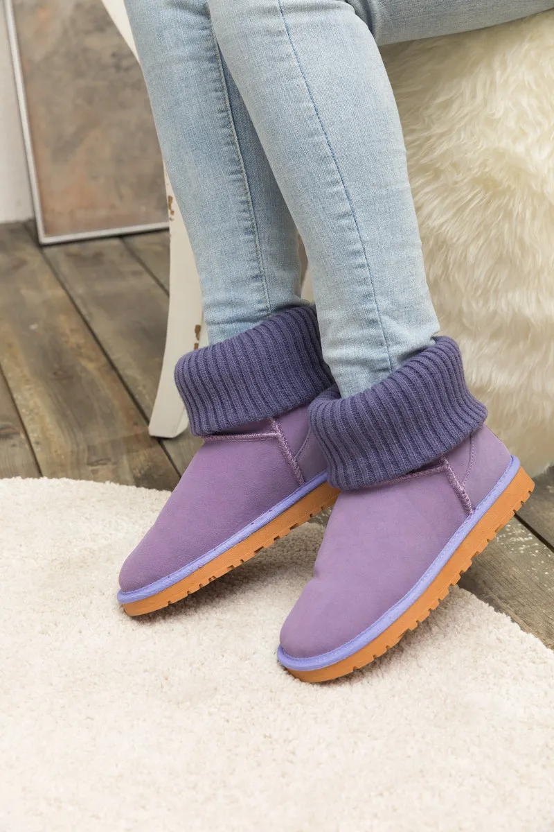 Sock-Lined Mini Boots
