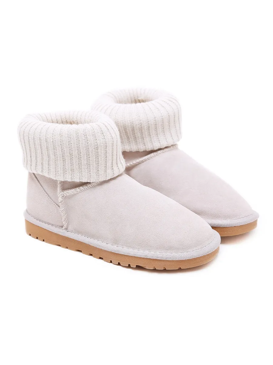 Sock-Lined Mini Boots
