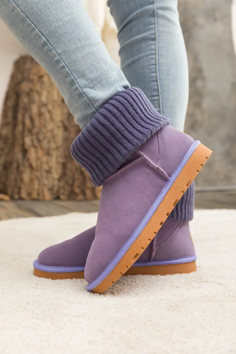 Sock-Lined Mini Boots