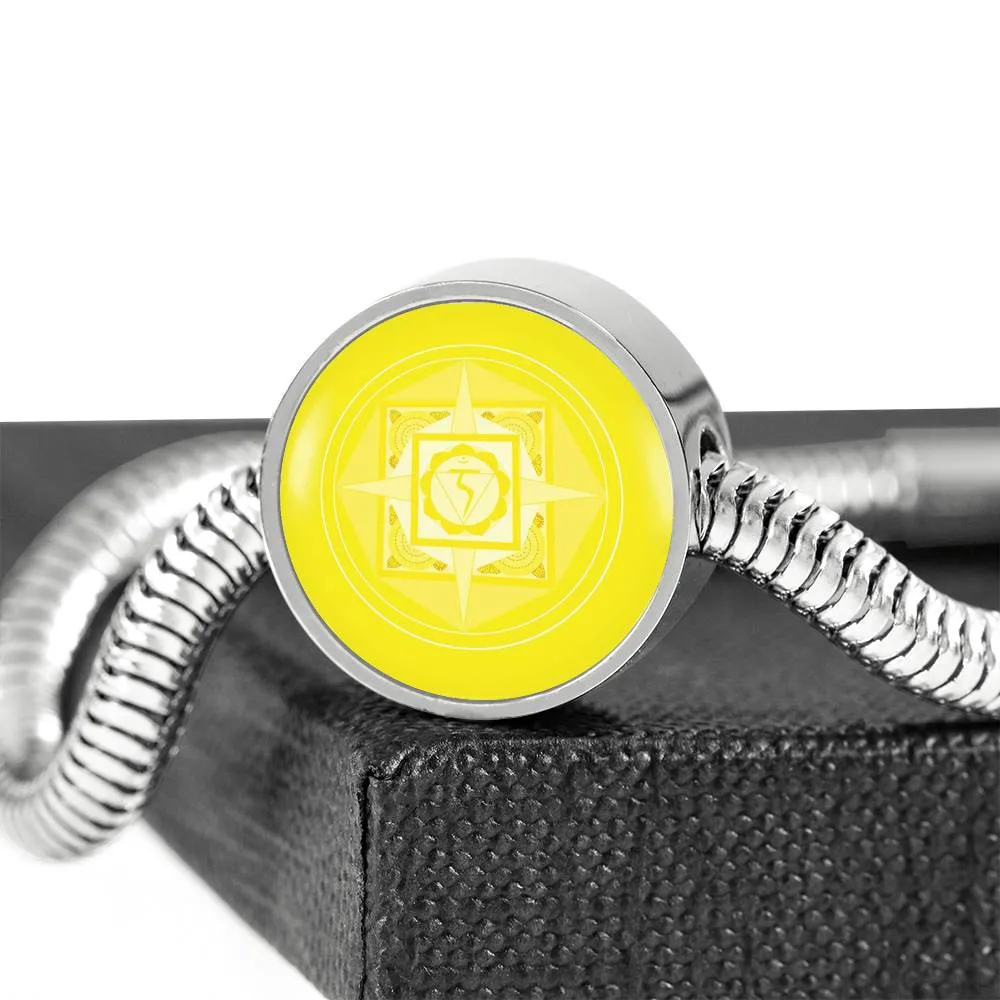 Solar Plexus (Third) Chakra Charm & Bracelet