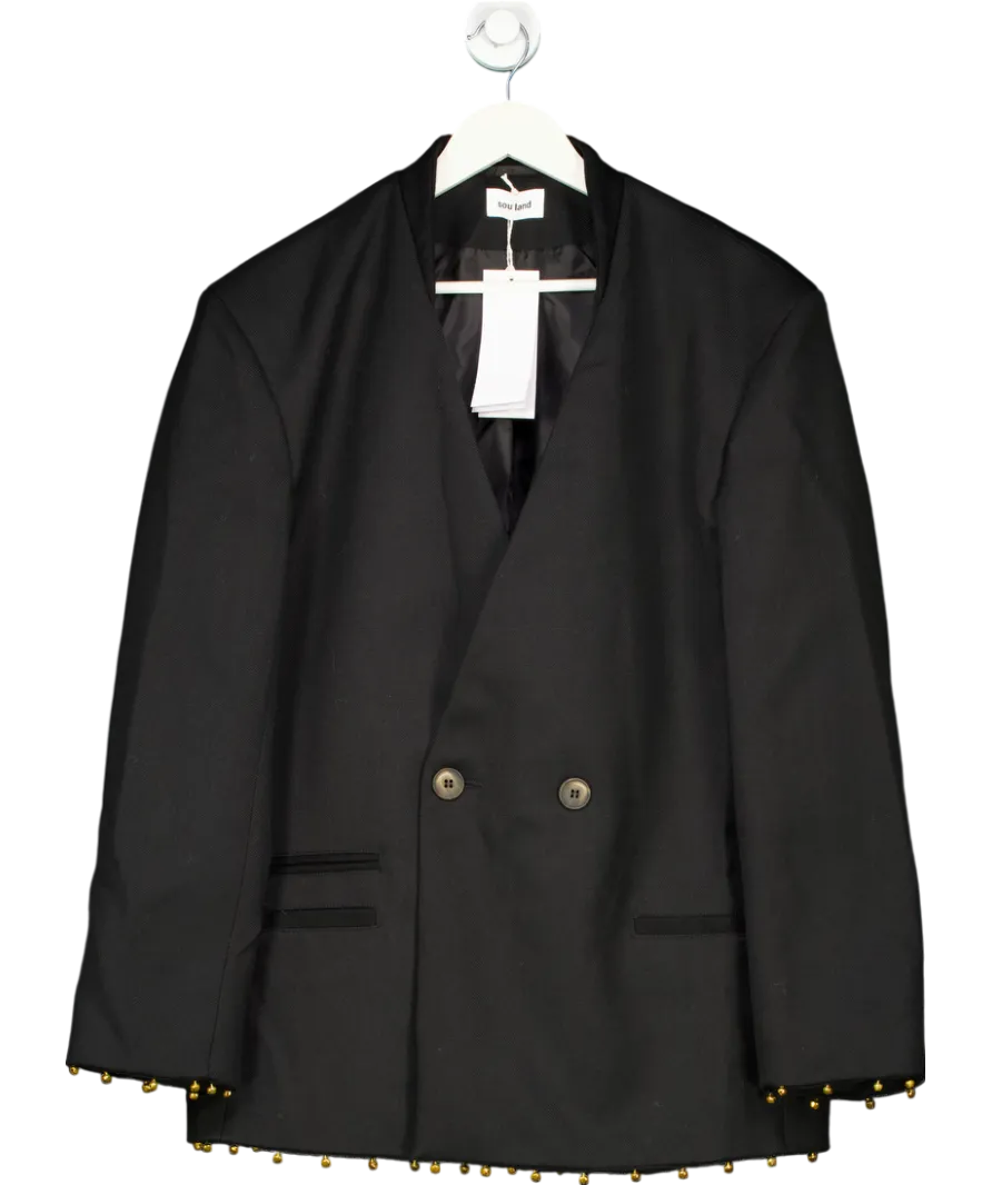 Soulland Black Liad Bell Blazer UK S/M