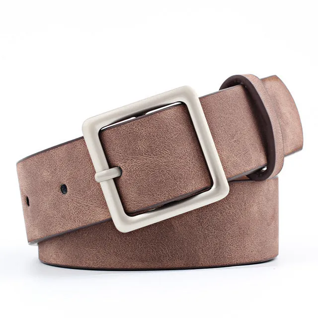 Square-Buckle Belt