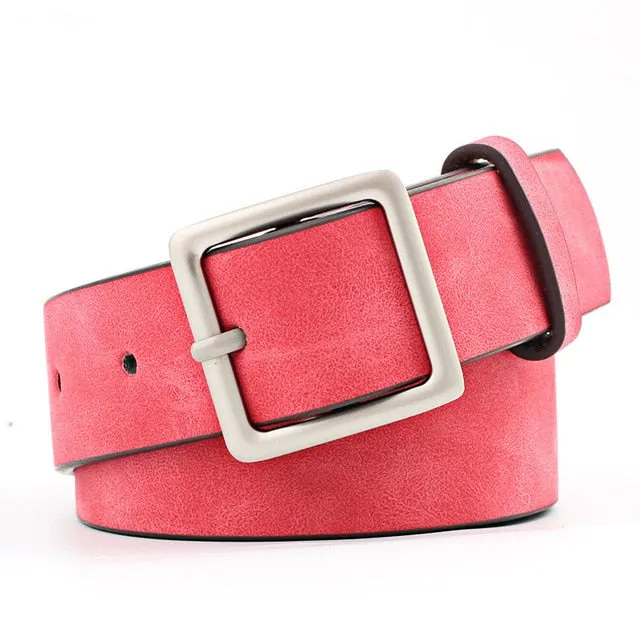 Square-Buckle Belt