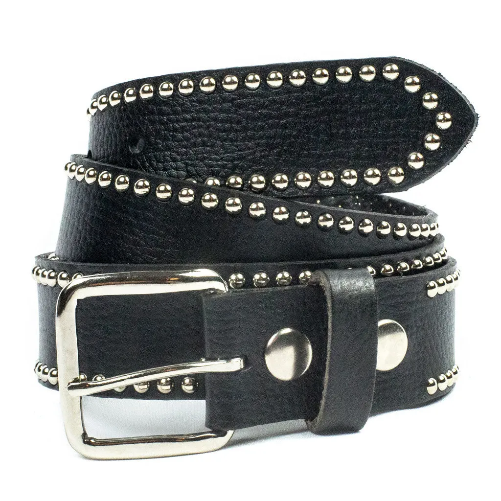 ST24  1 1/2" Studded Edge Belt
