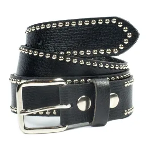 ST24  1 1/2" Studded Edge Belt