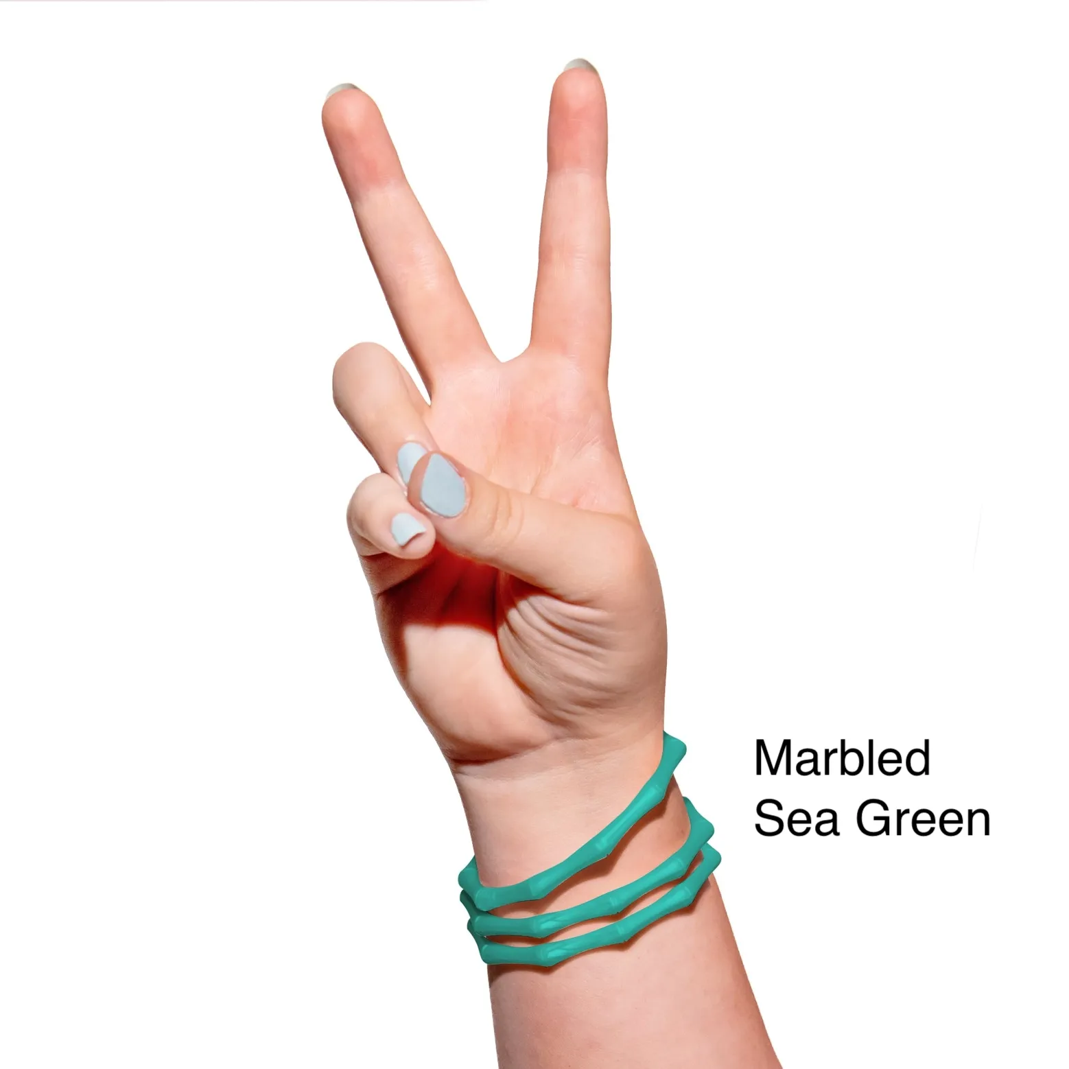Stackable Waterproof Bamboo Bangles by Bangle & Babe - Choice of Colors