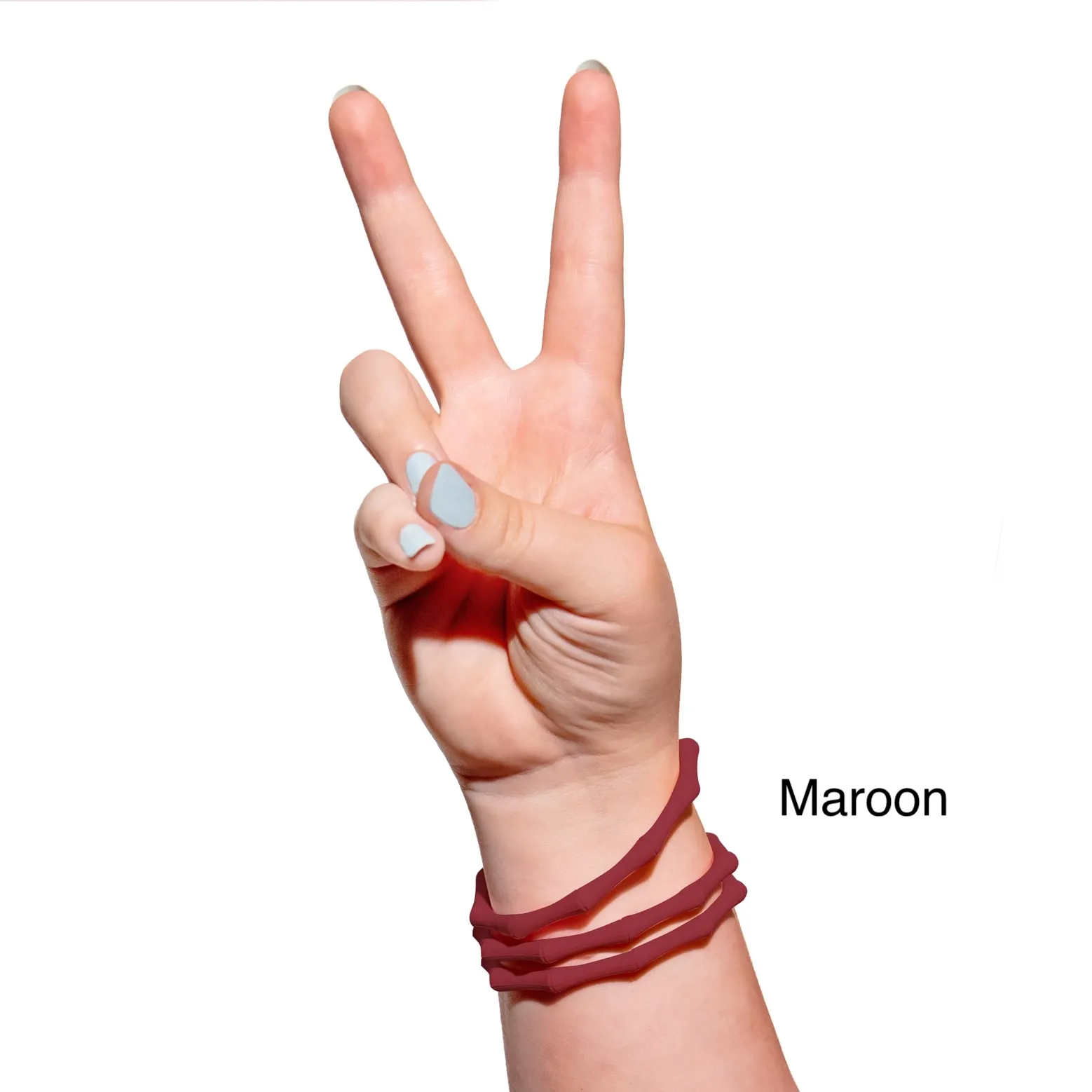 Stackable Waterproof Bamboo Bangles by Bangle & Babe - Choice of Colors