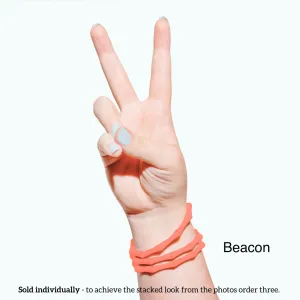 Stackable Waterproof Bamboo Bangles by Bangle & Babe - Choice of Colors