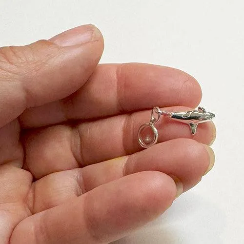 Sterling Silver Orca Whale Charm